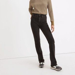Madewell Black Flare & Wide Leg Jeans